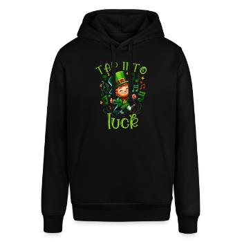 Irish Dancing Ireland Outfit Irish Music - Stanley/Stella Unisex Hoodie SOUNDER - Schwarz - Vorne - Alina (178cm) & Michal (187cm)