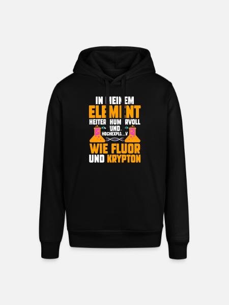 Chemist Science Physics Chemistry - Stanley/Stella SOUNDER Unisex Hoodie - black