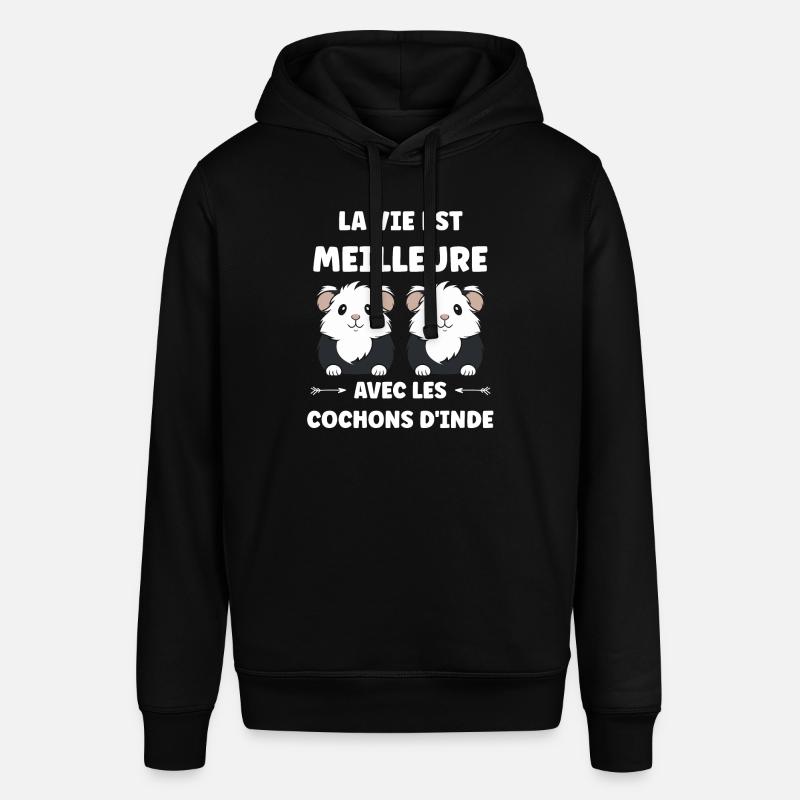 Humour cochon d'ine - Sweat à capuche SOUNDER Stanley/Stella Unisexe - noir