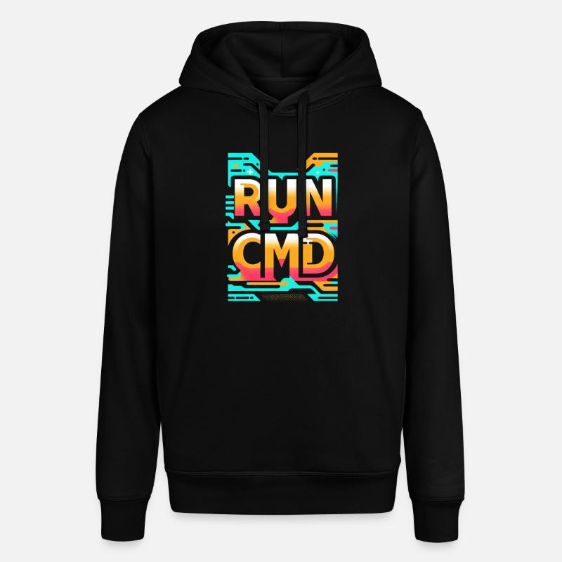 Exécutez Cmd 34 - Sweat à capuche SOUNDER Stanley/Stella Unisexe - noir