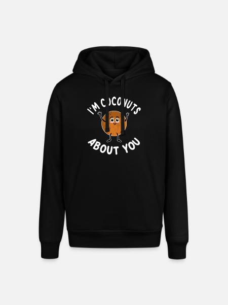 I'm Coconuts About You - Stanley/Stella SOUNDER Unisex Hoodie - black