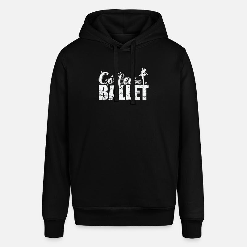 Café et ballet - Sweat à capuche SOUNDER Stanley/Stella Unisexe - noir