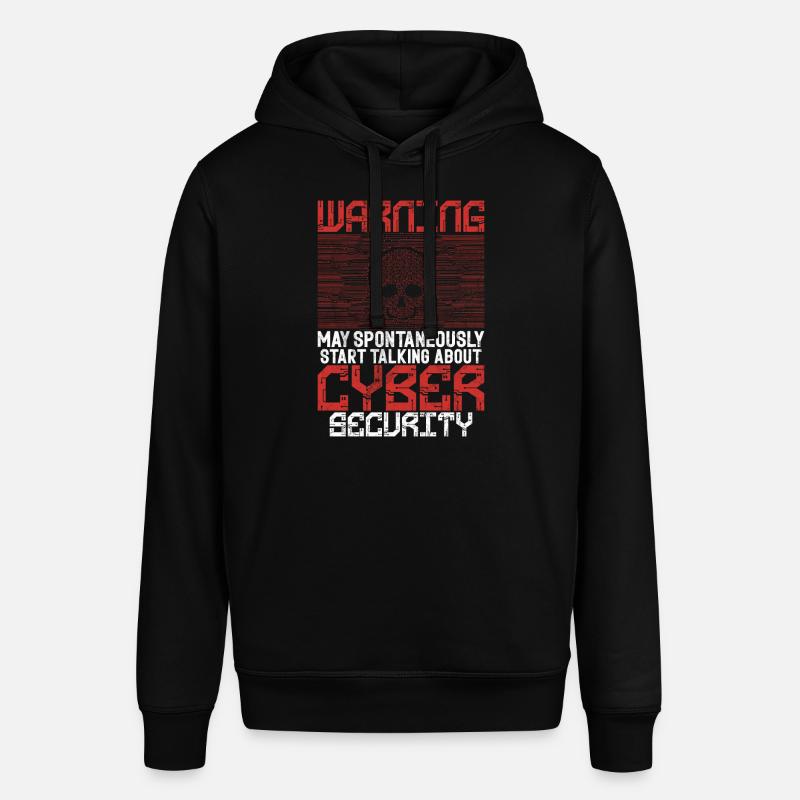 Cyber-sicherheits-hacker-hacking - Stanley/Stella Unisex Hoodie SOUNDER - Schwarz