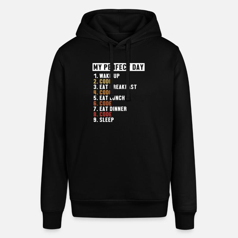 Coding Perfect Day Developer Softwareingenieur - Stanley/Stella Unisex Hoodie SOUNDER - Schwarz