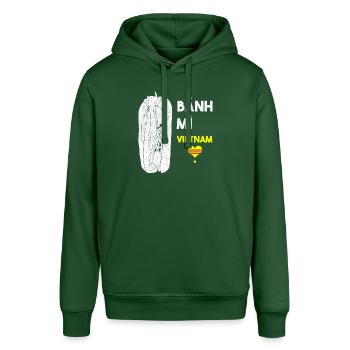 Vietnam Viet Banh Mi Brot Vietnamese I Geschenk - Stanley/Stella Unisex Hoodie SOUNDER - Flaschengrün - Vorne - Alina (178cm) & Michal (187cm)