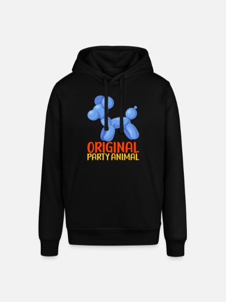Balloon Animal Balloon Twisting - Stanley/Stella SOUNDER Unisex Hoodie - black