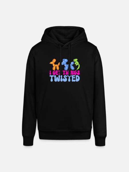 Balloon Animal Balloon Twisting - Stanley/Stella SOUNDER Unisex Hoodie - black
