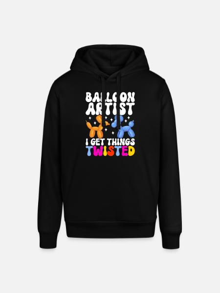 Ballontier Balloon Twisting - Stanley/Stella Unisex Hoodie SOUNDER - Schwarz