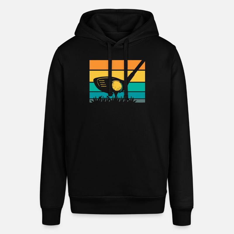 Golf Golfeurs Golfeurs - Sweat à capuche SOUNDER Stanley/Stella Unisexe - noir