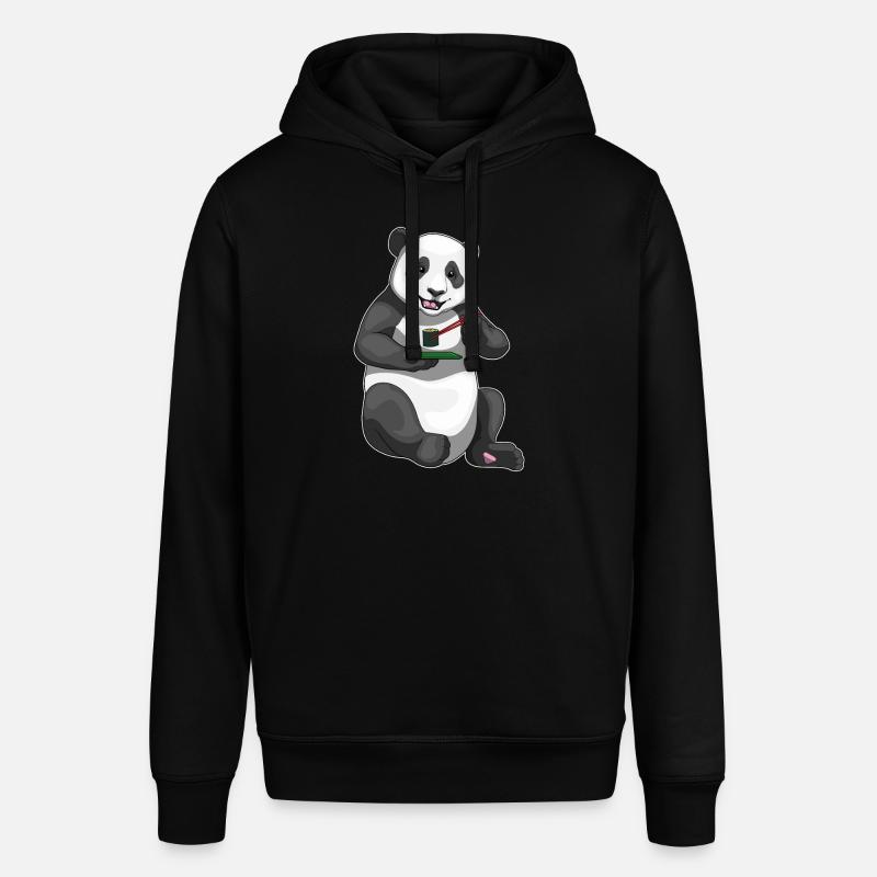 Panda Sushi - Sweat à capuche SOUNDER Stanley/Stella Unisexe - noir