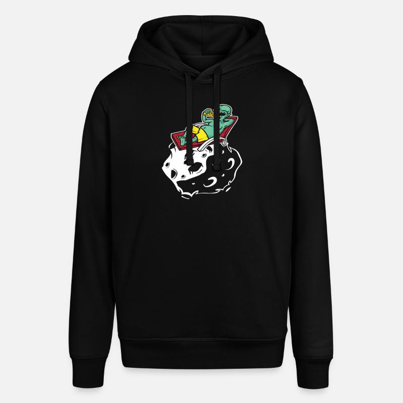 Alien Pizza Planet - Sweat à capuche SOUNDER Stanley/Stella Unisexe - noir