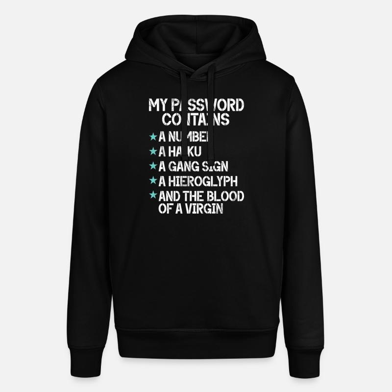 Cyber security hacker hacking - Stanley/Stella SOUNDER Unisex Hoodie - black