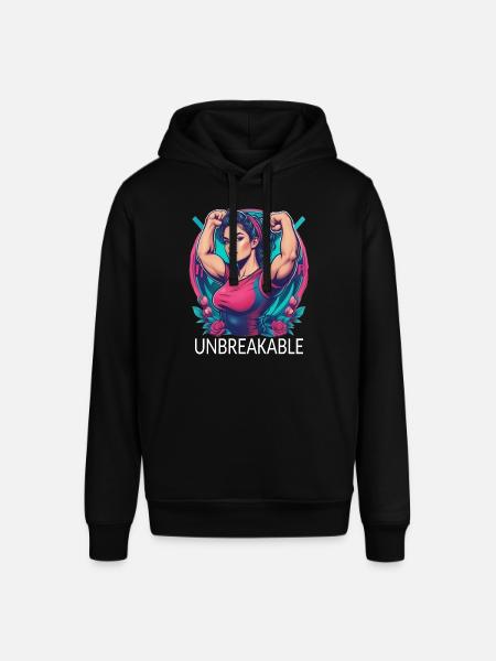 Girl power - Stanley/Stella SOUNDER Unisex Hoodie - black