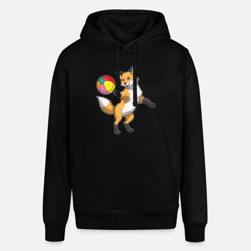 Ballon de plage Fox - Sweat à capuche SOUNDER Stanley/Stella Unisexe - noir