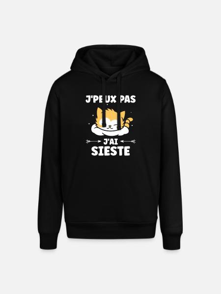 J'ai sieste - Sweat à capuche SOUNDER Stanley/Stella Unisexe - noir