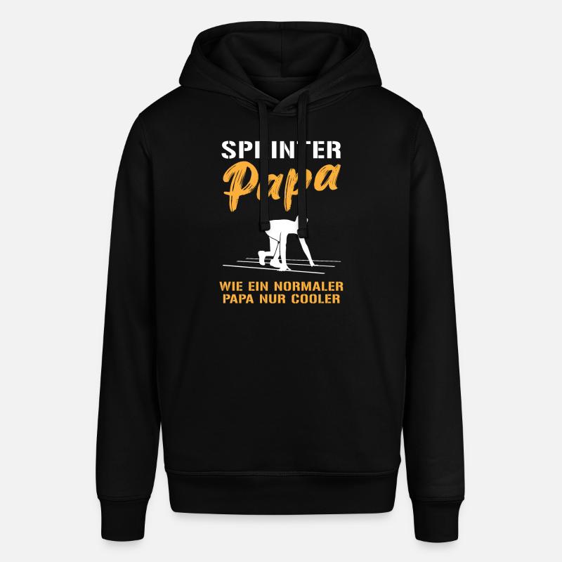 Cool Sprinter Papa Champion - Sweat à capuche SOUNDER Stanley/Stella Unisexe - noir