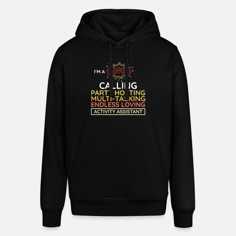 Appréciation de l’assistant d’activité fier - Sweat à capuche SOUNDER Stanley/Stella Unisexe - noir