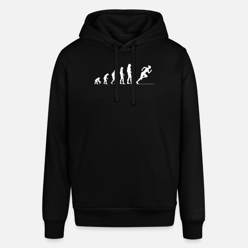 Evolution Run – Plus vite qu’hier - Sweat à capuche SOUNDER Stanley/Stella Unisexe - noir