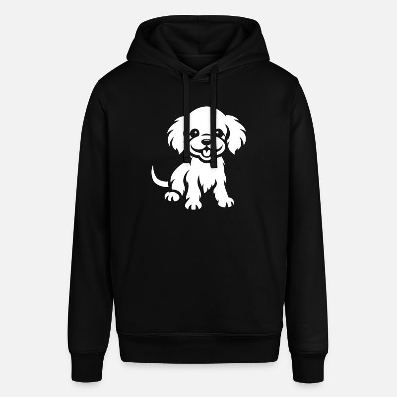Chien cocker - Sweat à capuche SOUNDER Stanley/Stella Unisexe - noir