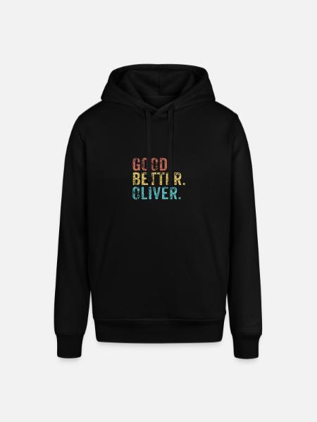 Good better Oliver - Stanley/Stella SOUNDER Unisex Hoodie - black