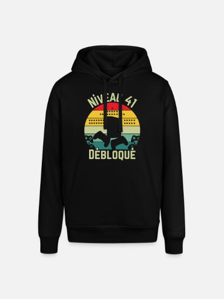 Niveau 41 Débloqué - Sweat à capuche SOUNDER Stanley/Stella Unisexe - noir
