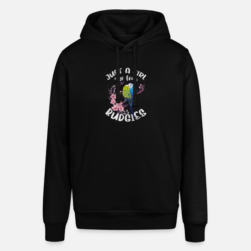 Perruche ondulée - Sweat à capuche SOUNDER Stanley/Stella Unisexe - noir