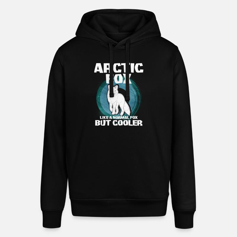 Cadeau mignon renard arctique - Sweat à capuche SOUNDER Stanley/Stella Unisexe - noir
