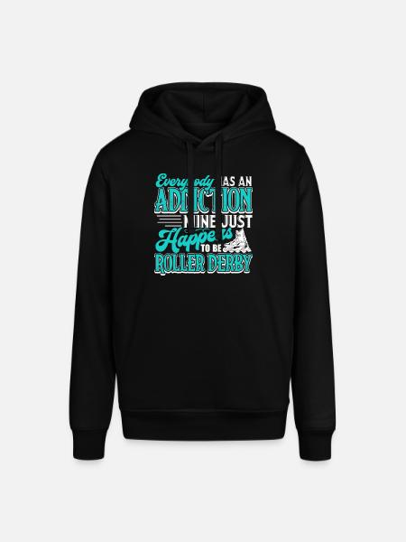 Roller Derby Roller Derby Addiction - Stanley/Stella SOUNDER Unisex Hoodie - black
