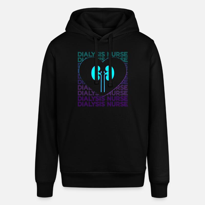 Dialyseschwester Dialyseassistentin Retro - Stanley/Stella Unisex Hoodie SOUNDER - Schwarz