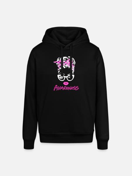 Brustkrebs Bewusstsein - Stanley/Stella Unisex Hoodie SOUNDER - Schwarz