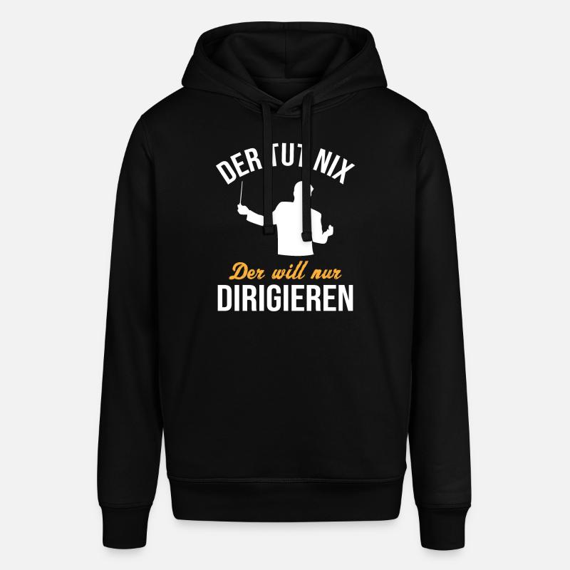 Harmloser Dirigent - Witziges Geschenk - Stanley/Stella Unisex Hoodie SOUNDER - Schwarz