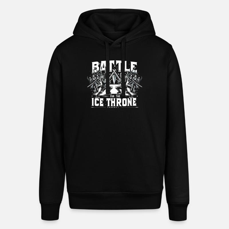Ice Skating Ice Skaters - Stanley/Stella SOUNDER Unisex Hoodie - black