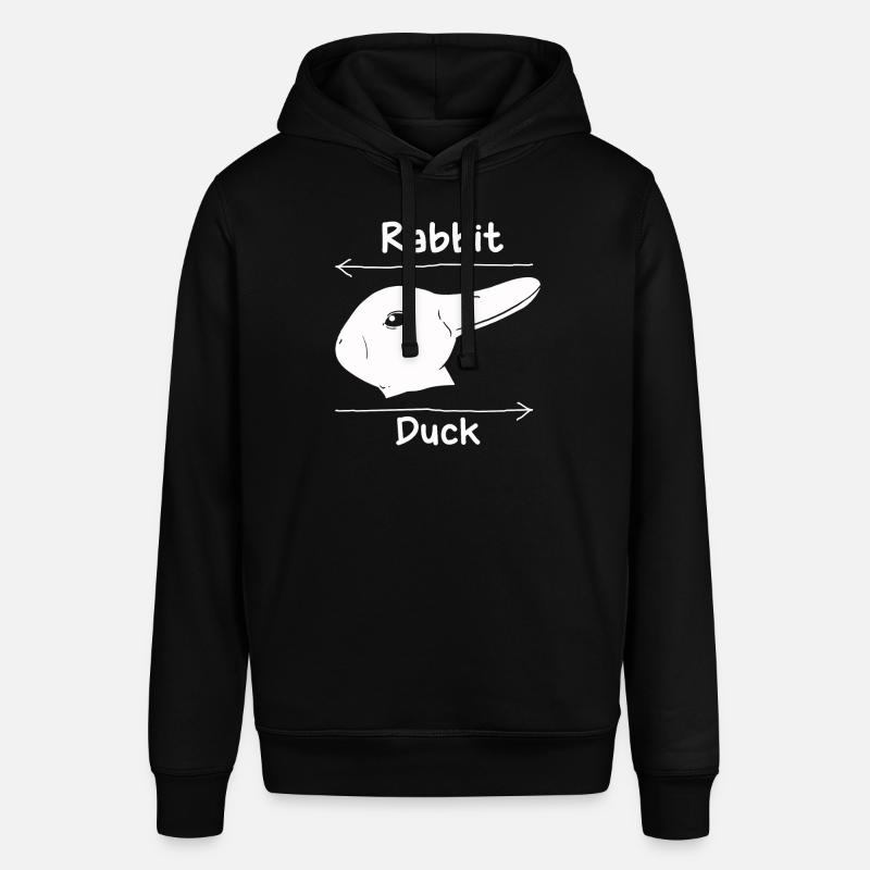 Wittgenstein lapin canard illusion - Sweat à capuche SOUNDER Stanley/Stella Unisexe - noir