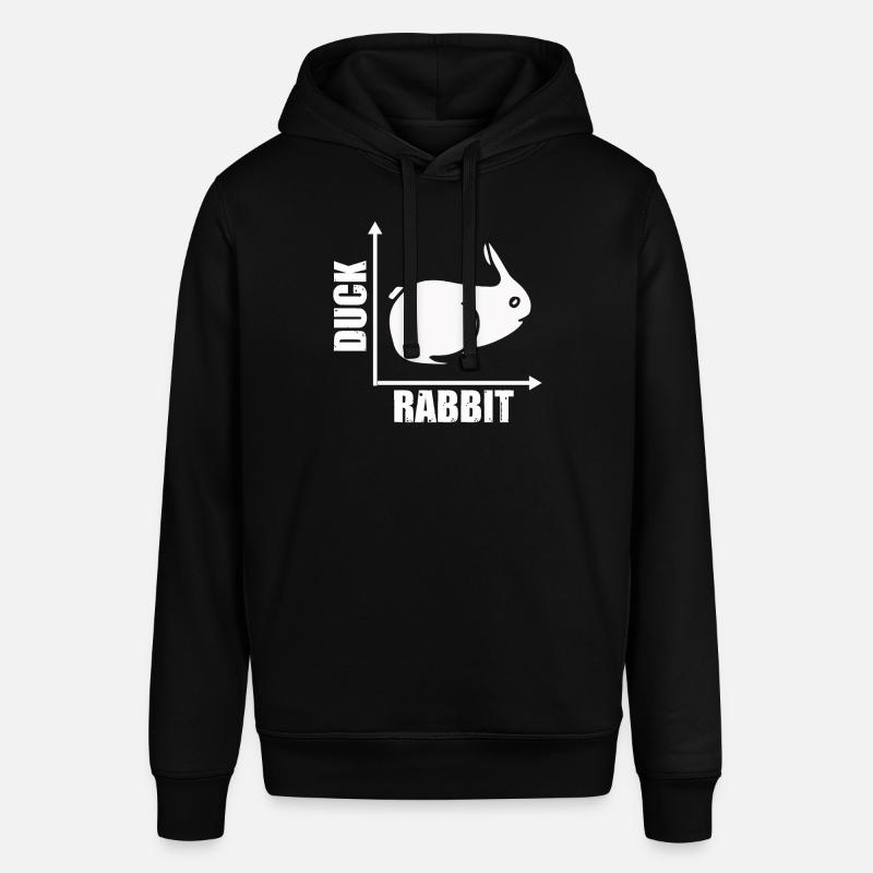 Wittgenstein lapin canard illusion - Sweat à capuche SOUNDER Stanley/Stella Unisexe - noir