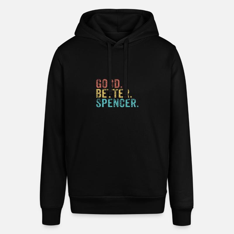 Les gars cool s’appellent spencer - Sweat à capuche SOUNDER Stanley/Stella Unisexe - noir