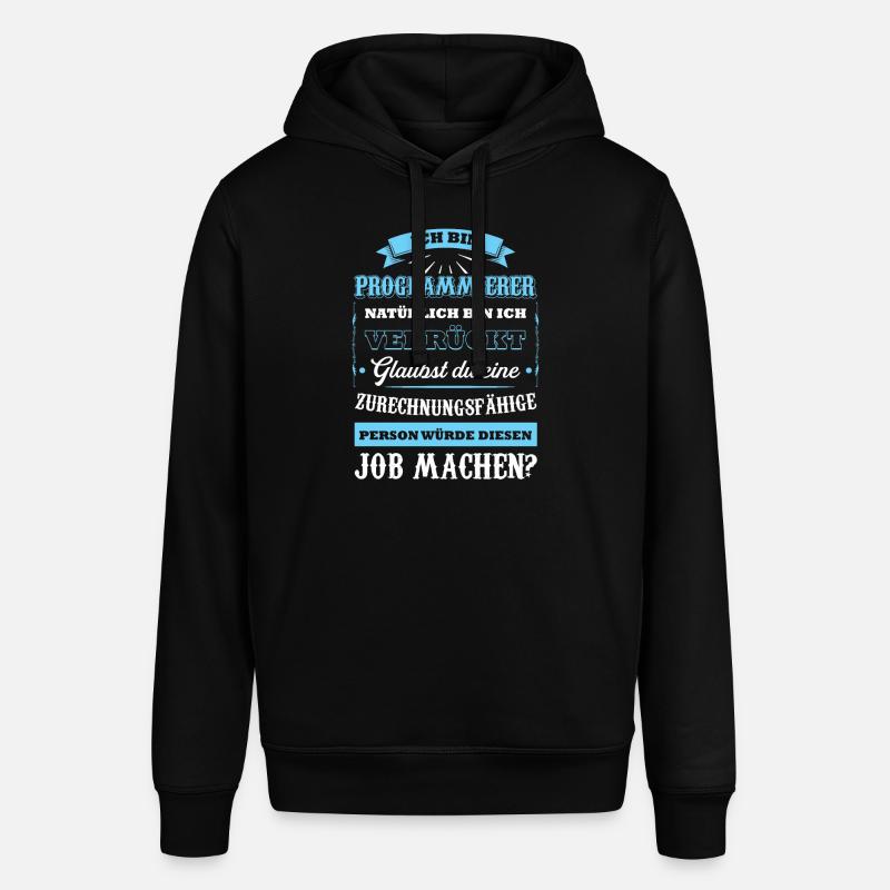 Programmierer Beruf Coder Geschenk - Stanley/Stella Unisex Hoodie SOUNDER - Schwarz