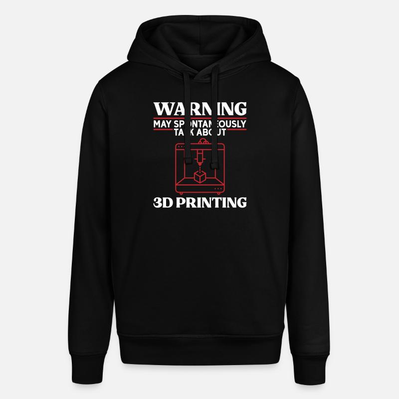 Imprimante 3D Impression 3D - Sweat à capuche SOUNDER Stanley/Stella Unisexe - noir