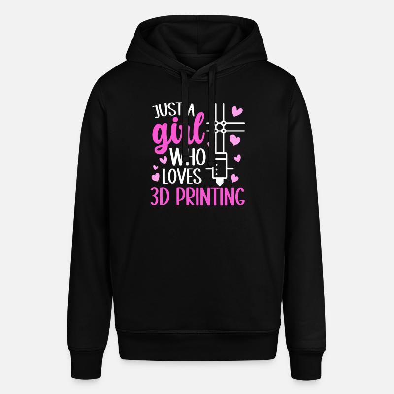 3D Printer 3D Printing - Stanley/Stella SOUNDER Unisex Hoodie - black