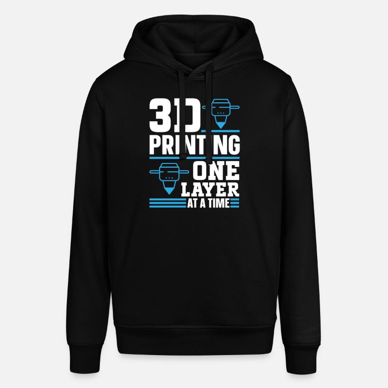 3D Printer 3D Printing - Stanley/Stella SOUNDER Unisex Hoodie - black