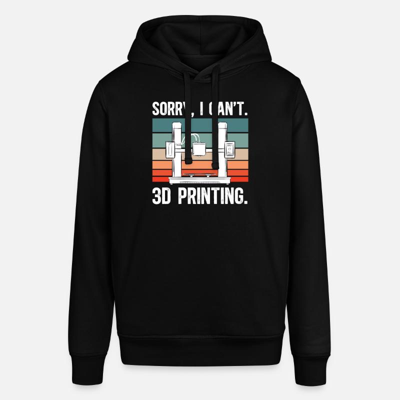 3D Printer 3D Printing - Stanley/Stella SOUNDER Unisex Hoodie - black