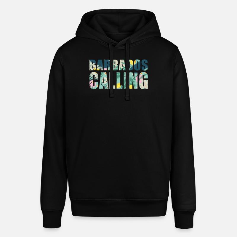 Barbade Souvenir Vacances Barbade Calling - Sweat à capuche SOUNDER Stanley/Stella Unisexe - noir