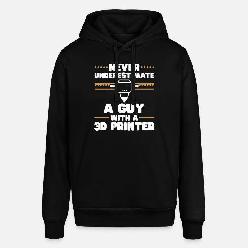 3D Printer 3D Printing - Stanley/Stella SOUNDER Unisex Hoodie - black