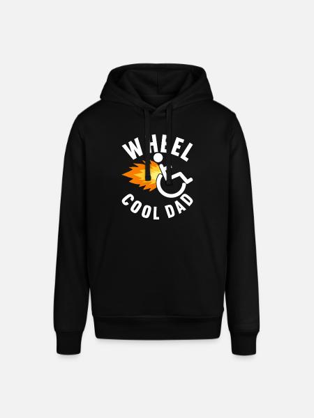 Rollstuhlfahrer Rollstuhl - Stanley/Stella Unisex Hoodie SOUNDER - Schwarz