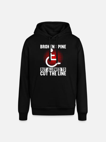 Wheelchair users Wheelchair - Stanley/Stella SOUNDER Unisex Hoodie - black