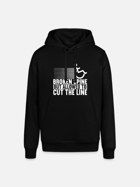 Wheelchair users Wheelchair - Stanley/Stella SOUNDER Unisex Hoodie - black