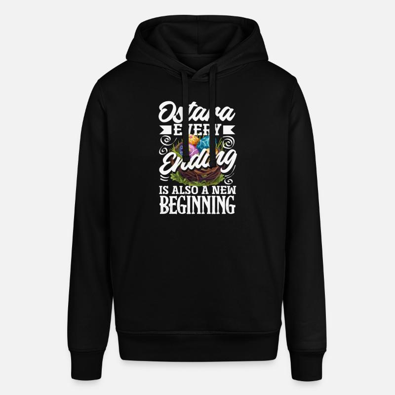 Easter Eostre Pagan Spring - Stanley/Stella SOUNDER Unisex Hoodie - black