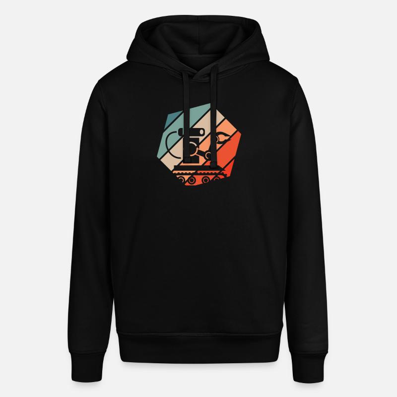 Programmeur de robots robotiques - Sweat à capuche SOUNDER Stanley/Stella Unisexe - noir