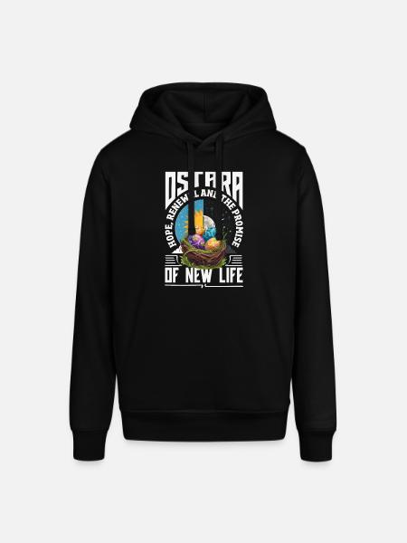 Easter Eostre Pagan Spring - Stanley/Stella SOUNDER Unisex Hoodie - black