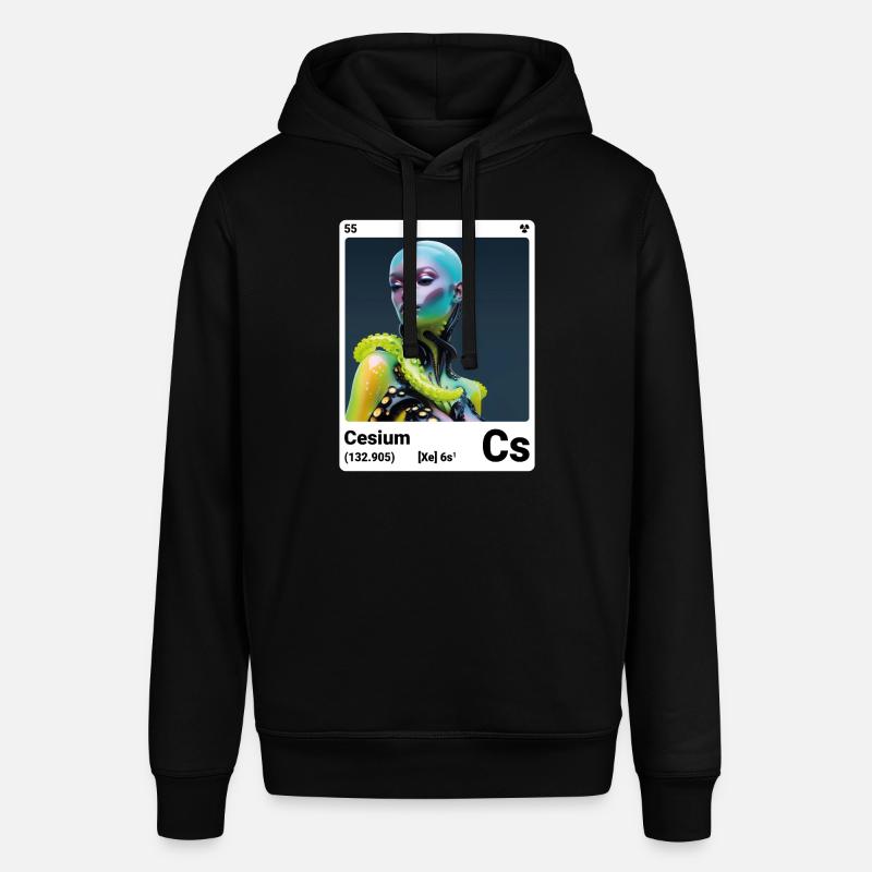 AI am Cesium (wt) - Sweat à capuche SOUNDER Stanley/Stella Unisexe - noir