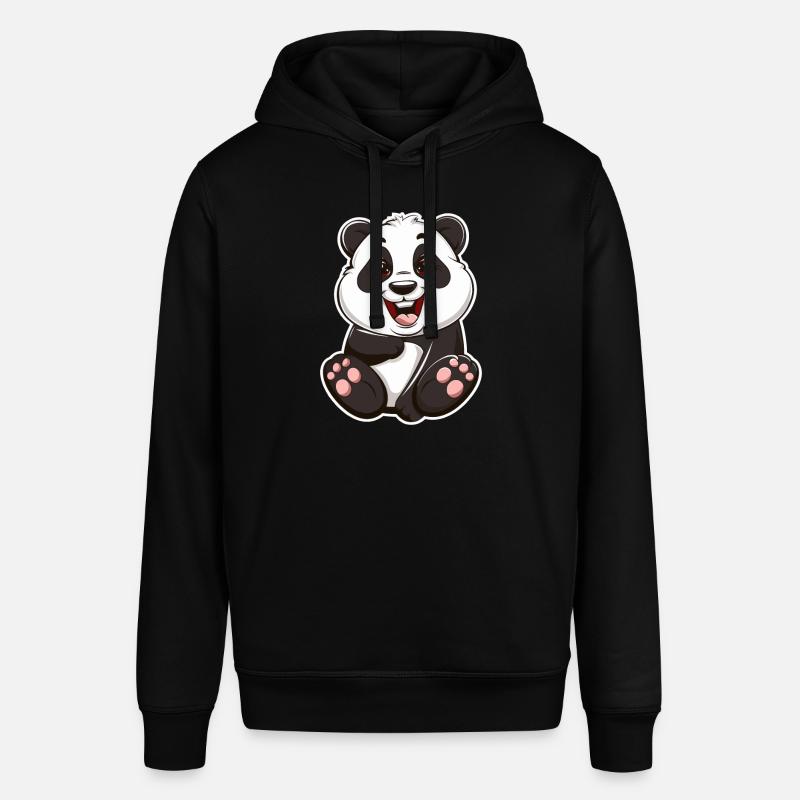 Exubérant Panda Buddy Sticker - Sweat à capuche SOUNDER Stanley/Stella Unisexe - noir